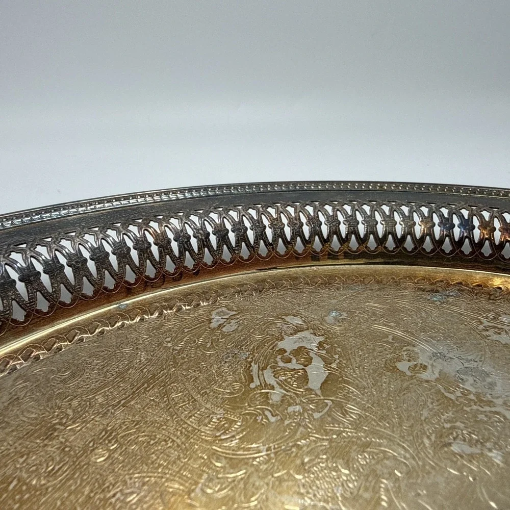 Vtg Silver-plate 12